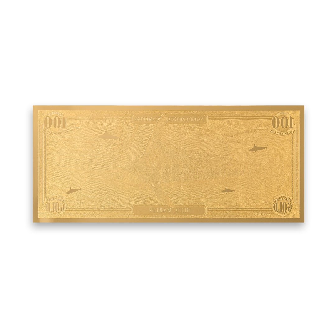 Blue Marlin Aurum® 100mg 24k Gold Bill Series II