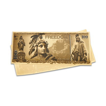 Freedom Aurum® 24k Gold Bill 100mg - Any Year