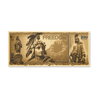 Freedom Aurum® 24k Gold Bill 100mg - Any Year