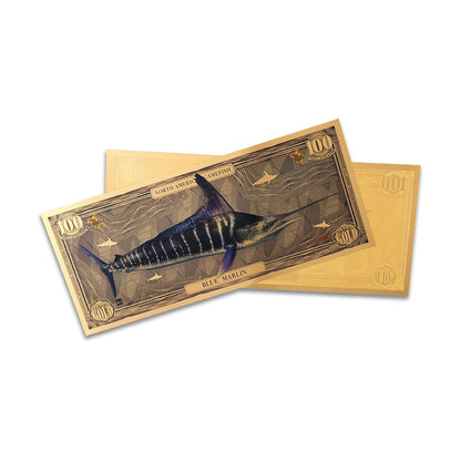 Blue Marlin Aurum® 100mg 24k Gold Bill Series II
