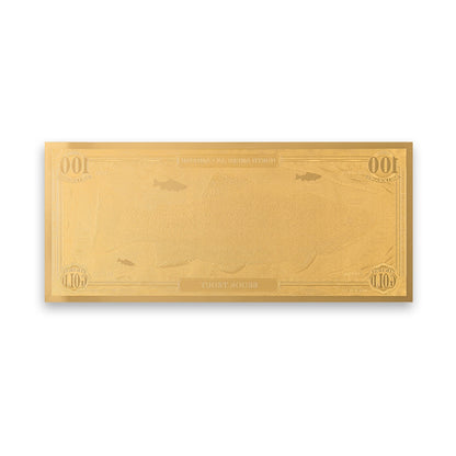 Brook Trout Aurum® 100mg 24k Gold Bill Series II