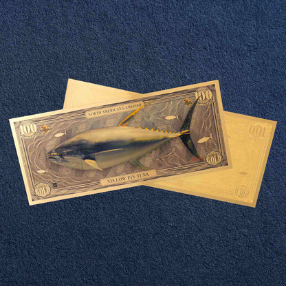 New! Yellow Fin Tuna Aurum® 100mg 24k Gold Bill 2025