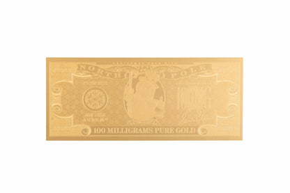 New! Snowman Aurum® 24k Gold Bill