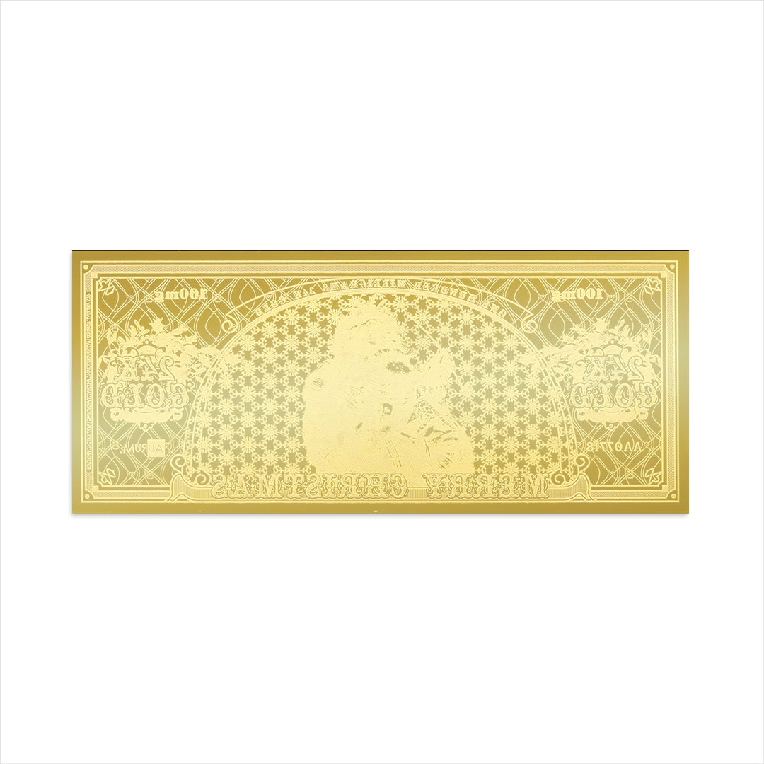 Santa Bucks Aurum® 24k Gold Bill