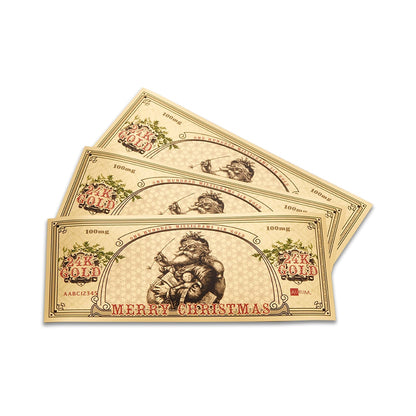 Santa Bucks Aurum® 24k Gold Bill