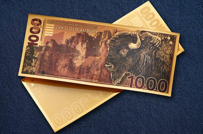 American Bison Aurum® 1000mg 24k Gold Bill 2024
