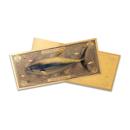 Yellow Fin Tuna Aurum® 100mg 24k Gold Bill Series II