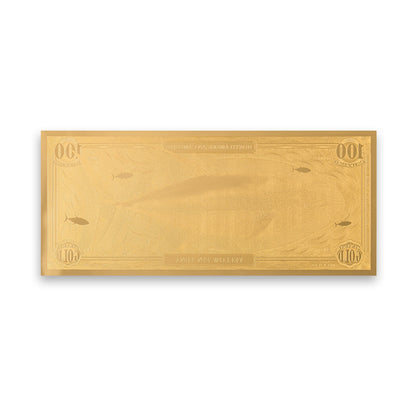 Yellow Fin Tuna Aurum® 100mg 24k Gold Bill Series II