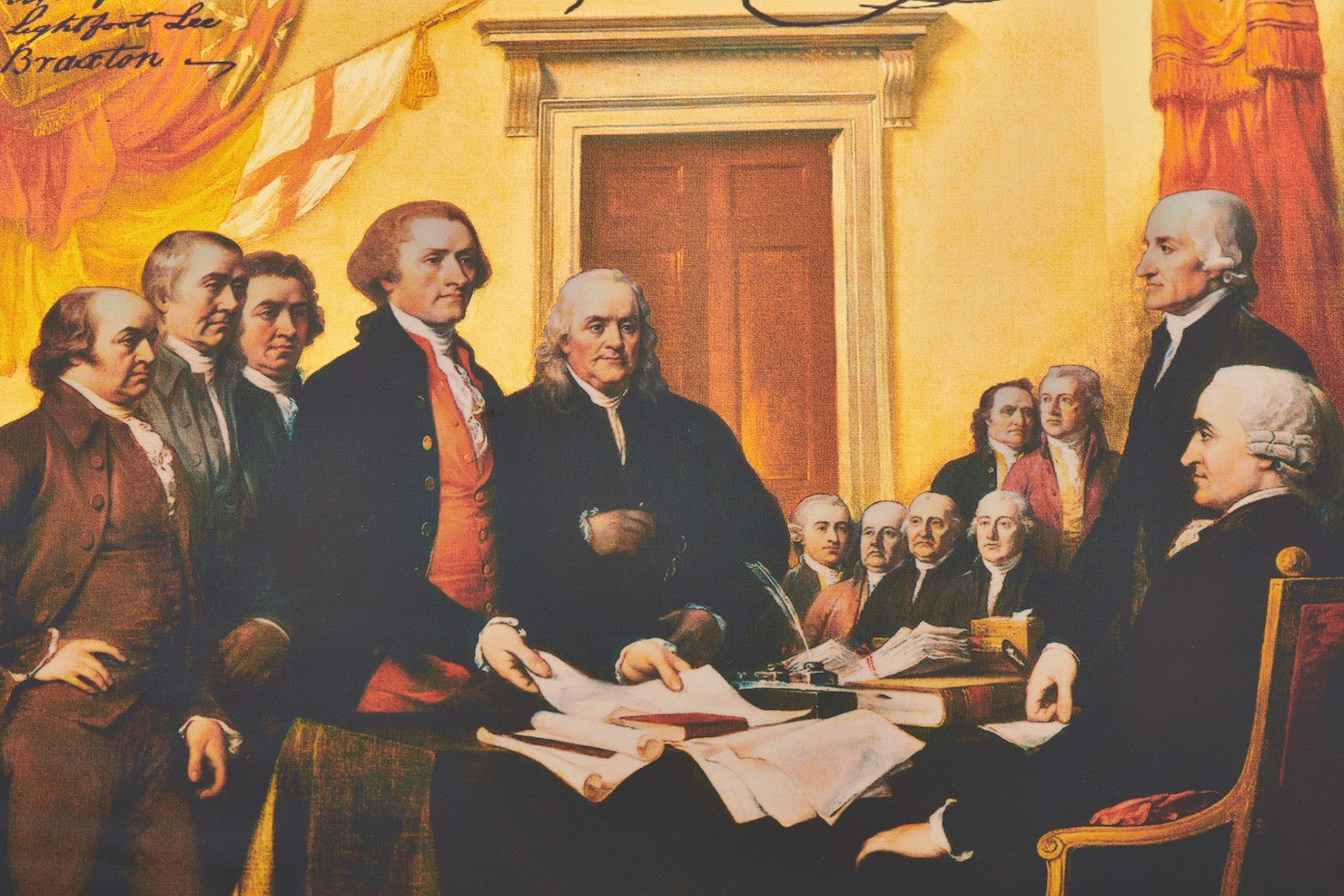 The Second Continental Congress Declaration of Independence