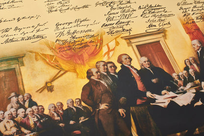 The Second Continental Congress Declaration of Independence