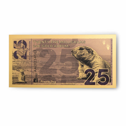 Natural Treasure Gold Series Set (All 6 Bills)